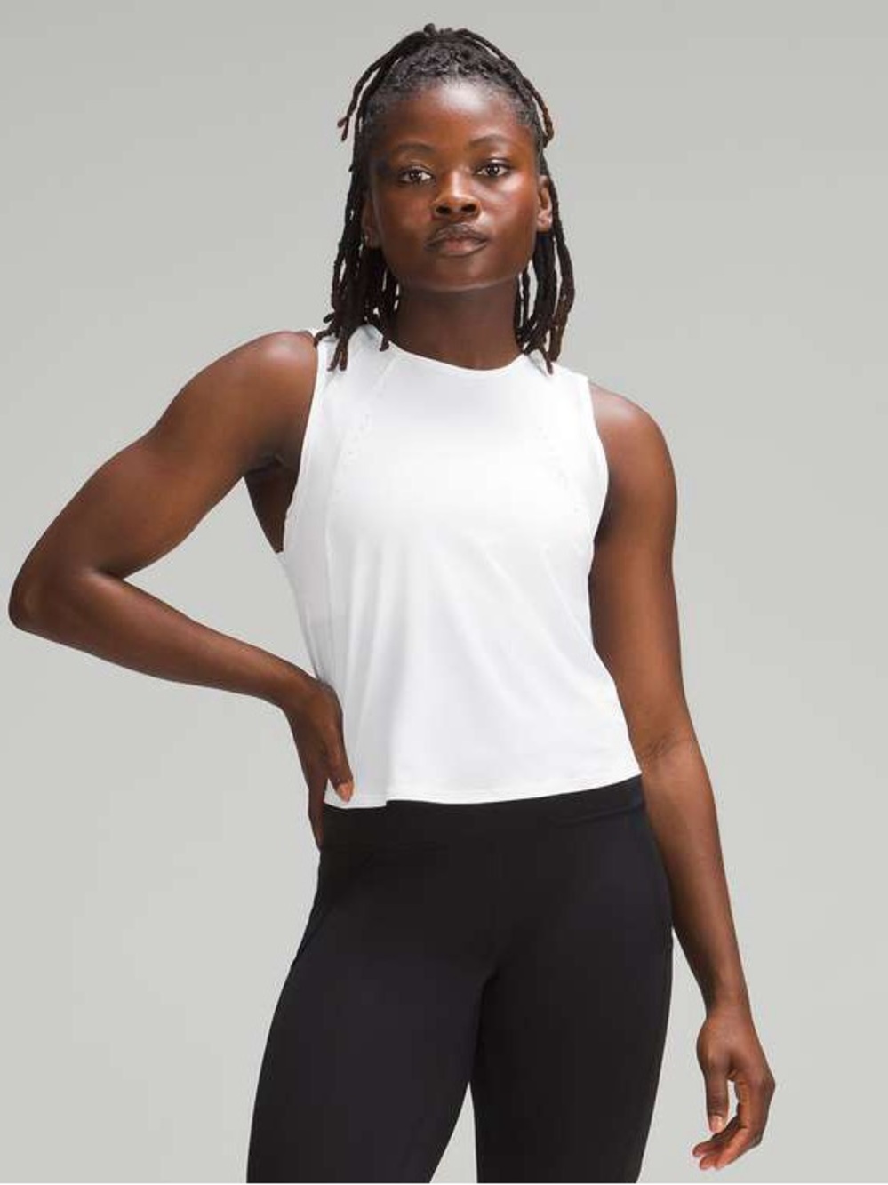 NWT Lululemon Sculpt Cropped Tank Top